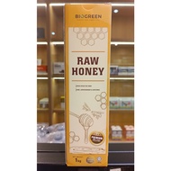 BIOGREEN RAW HONEY 1KG ( unfiltration  & unpasteurisation)