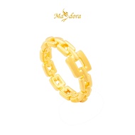 MASDORA 999 Gold Ring Rings Cincin Emas ~ Belt Chain (EMAS 999/24K)