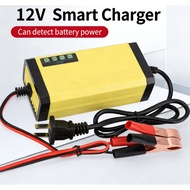 LED Battery Charger 12V 20A 8-20AH Full Auto Intelligent Pulse Fast Car Battery Charger for Car Moto