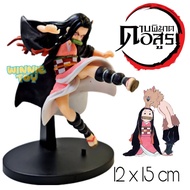 ฟิกเกอร์ โมเดล  figure model เนซึโกะ ท่าเตะ ดาบพิฆาตอสูร demon slayer Nezuko jump kick demon slayer winnietoys