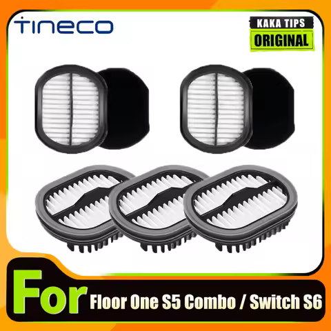 Filter for Tineco Floor One S5 COMBO/Switch S6 Vacuum Cleaner Dustbin Replacement Dust Box Assembly 