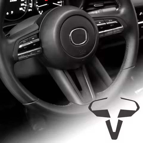 Top Suede Trim LHD RHD Sticker For Mazda 3 Axela BP 2019-2024 2025 CX30 CX-30 2020-2025 CX50 CX-50 2