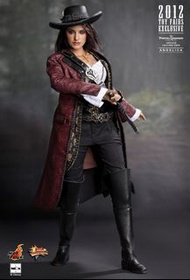 全新 Hot toys 2012 動漫節  限定 Pirates of the Caribbean Angelica mms181 魔盗王 女主角