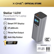 X.ONE Stellar 140W 27600mAh Ultra-Fast Charging Powerbank for Laptops,Mobile,3C Certified