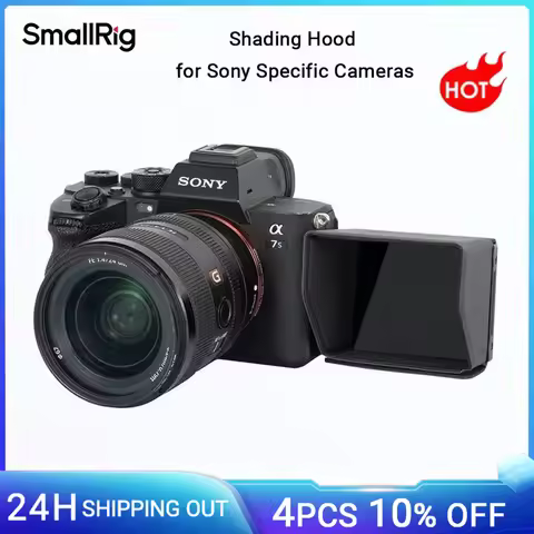 SmallRig Sunhood for Sony Alpha 7S III Alpha 7C for Sony ZV-1 FX3 Camera Rig for Shoot Video Photo P