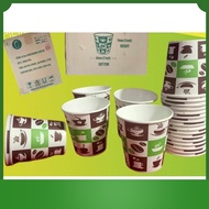 500pcs Paper Cups Printed Coffee cups for vendo machine ~