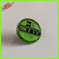 [LIMITED RELEASE ] Custom Made New Era FITTED 5950 Logo Mountain Dew Green