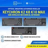 Keychron K2 K8 K10 Max QMK Wireless Mechanical Keyboard