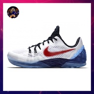 Kobe Venomenon 5 White Black Red Sports Basketball Shoes For Men OEM Sneakers With Spike