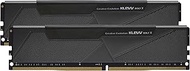 KLEVV BOLT X 32GB kit (16GB x2) 3600 MHz Gaming Memory DDR4-RAM XMP 2.0 Non-RGB High Performance Overclocking