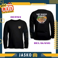 T-shirt Indonesian Culinary Dumpling Meatballmie DB Long Sleeve Distro T-shirt
