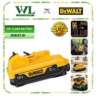 DEWALT DCB127-B1 12V Battery 2.0ah/Beteri/Cordless Battery/Hand Drill/Battery Dewalt