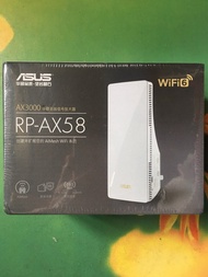 全新 ASUS RP-AX58 AX3000 WiFi 6 AiMesh Extender 雙頻無線網狀擴展器 無線訊號中繼器(國內版)