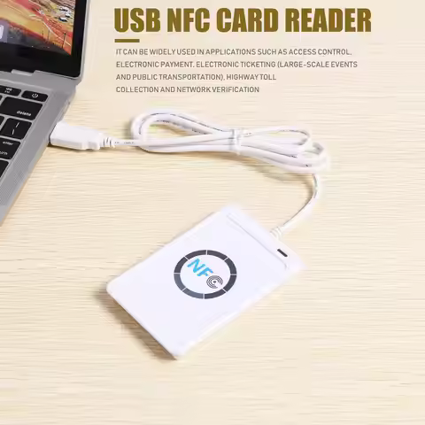 USB Card Reader Writer ACR122U-A9 China Contactless RFID Card Reader Windows Wireless Reader-[A22I S