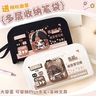New Product#Identity V Fan Cheerleader Oracle Game Cartoon Anime Merchandise Pain Bag Large Capacity