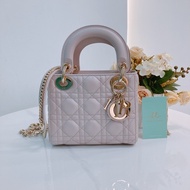 MS0519 CHRISTIAN DIOR 迪奧女士系列經典菱格兩用包包LADY DIOR MINI LAMBSKIN