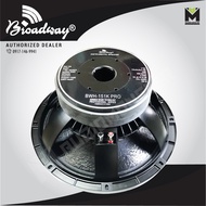 Broadway BWH-151K PRO 8 Ohms 15 inch 1000W Double Magnet Instrumental Speaker