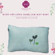 Ruột gối đơn Công nghệ làm mát baby- bông microfiber vỏ bọc vải công nghệ làm mát kích thước 30 x 50