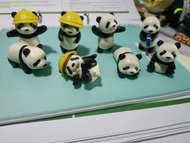 Re-ment rement 動物 熊貓 樂園 開學 mimo 孖妹 t for candy megahouse
