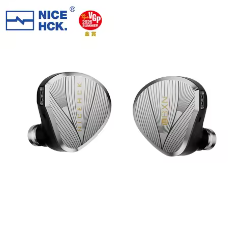 NICEHCK NX8Ti Limited Edition In-ear Earphone 1DD + 6BA + 1PZT NX Series IEM Interchangeable 2Pin Ca