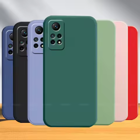 For Xiaomi Redmi Note 12 Pro 4G Case Redmi Note 12 Pro 4G Cover Funda Shockproof Original Liquid Sil