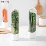 [bigtoe] 1 Pa Fresh Herb Preservation Bottle Herb Vegetable Preservation Bottle Herb Fresh Storage C