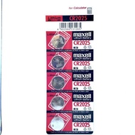 Baterai Maxell CR2025 Original Lithium 3 Volt / Batrai CR 2025 / MAXELL CR 2025