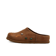 UGG x Randomevent Closed Toe Slippers Womens Brown 1184870-BRN