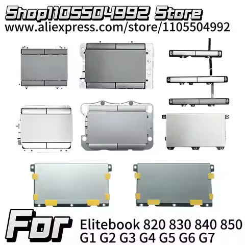 New Original Laptop Touchpad For Elitebook 820 830 840 850 G1 G2 G3 G4 G5 G6 G7 Trackpad Mouse Butto