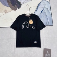 Evisu New Style Loose Sports Short Sleeve t-Shirt Men