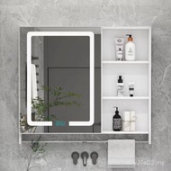 Wall Cabinet Mirror Box Type Toilet Space Smart Bathroom Cabinet Cross-Border Iron Cabinet Storage S