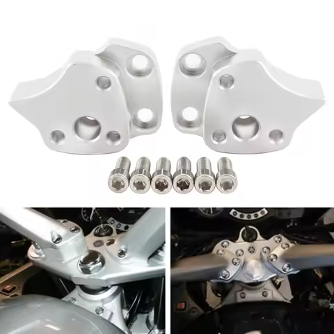 Motorcycle Handlebar Riser Spacer Kit For Yamaha FJR1300 FJR 1300 2001 2002 2003 2004 2005 Handle Ba
