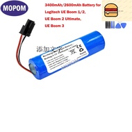 Conenset Audio   UE Boom 1/2 UE Boom 2 Ultimate UE Boom 3 fits 00798-601-8207 3.7V 3400mAh/2600mAh t