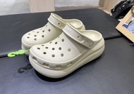 Crocs 拖鞋 洞洞鞋 （泡芙）Bone 骨白色 黑色 白色
