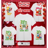 T-shirt CNY reunion 2024, family t-shirt CNY reunion 2024 year of the dragon, t-shirt CNY 2024 unise