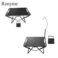 Ronyme Foldable Camping Table Outdoor Picnic Table Versatile Camping Gear with Carry