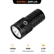 SOFIRN Q8PLUS 6*XHP50.2 16000lm Lumen Tinggi Senter Anduril 2 UI 21700 Jarak Jauh Senter LED Kuat - 