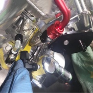 carstory-MY fangzi Hardline Fittings Aluminum Fitting  10 AN Female Tube Nut and Sleeve for 5/8 OD T