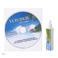 WIN DVD Cleaning Liquid Disc Dust Remover DVD Player Lens Cleaner Disc Restore Kit