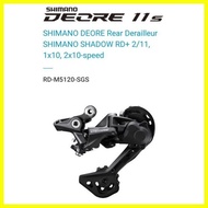 【hot sale】 SHIMANO DEORE 10-11 Speed RD M5120 SGS  w/ clutch for Mountain Bike