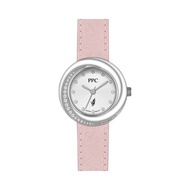Paris Polo Club PPC-FA12-SL-WE Curved Crystal-set Bezel Women Watch