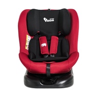 YODA 優的寶貝 ISOFIX全階段360度汽車安全座椅 YD-989 0個月-12歲 9.5kg  典雅紅  1個