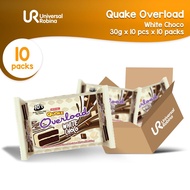 Quake Overload White Choco (30g x 10) - Bundle of 10
