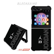 Hardcase Cover Casing Samsung Galaxy Z FLIP FOLD 6 5 4 3 5G Custom Jordan 23 BC582