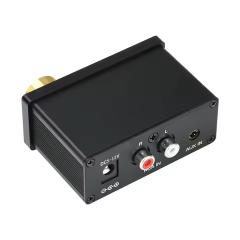 Linear Stereo RCA Audio Headphone Amplifier Xz-U101 DC 5-12V Home Amplifier for 3.5mm 6.35mm Headpho