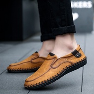 Good Things Big Size Men Shoes 38-48 Slip on Loafers for Men Driving Shoes for Men Genuine Leather Men Casual Shoes