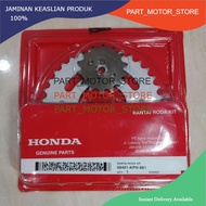 GEAR GIR RANTAI SET KPH KARISMA 2002-2005 SUPRA X 125 2007-2014 ORIGINAL ORI ASLI AHM 06401-KPH-881