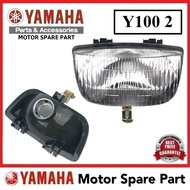 YAMAHA Y100-2 HEAD LAMP ASSY 0 HEADLAMP HEADLIGHT LIGHT LAMPU DEPAN Y-100 Y 100 Y1002 Y100 2 SPORT2 