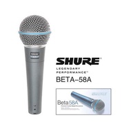 Mic kabelmic vocal  Shure Beta 58A pin gold  spul ori