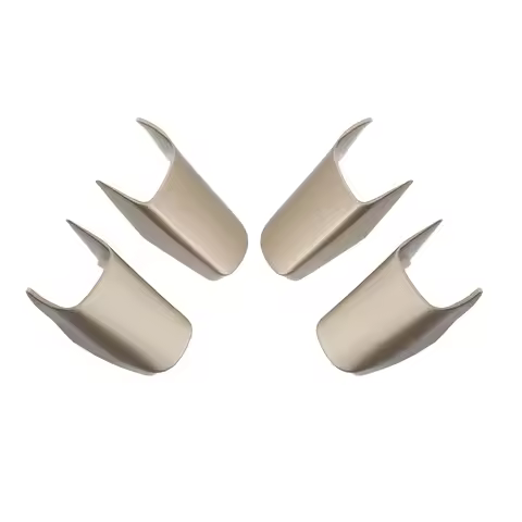 Door Pull Strap End Cap for Lincoln For Town Car 2003-2011 4 Units Compatible with Part Numbers 3W1Z
